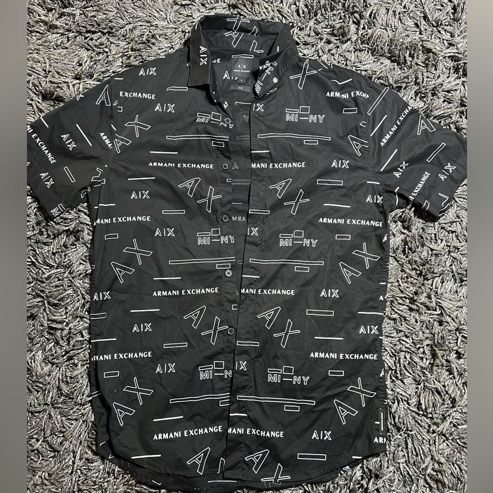 Armani Exchange dress button up